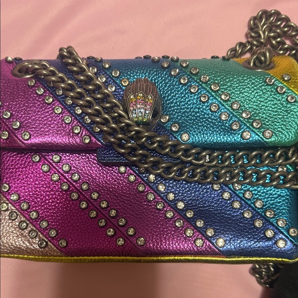 Kurt Geiger Handbags - Kurt Geiger Multicolor Studded Crossbody Bag
